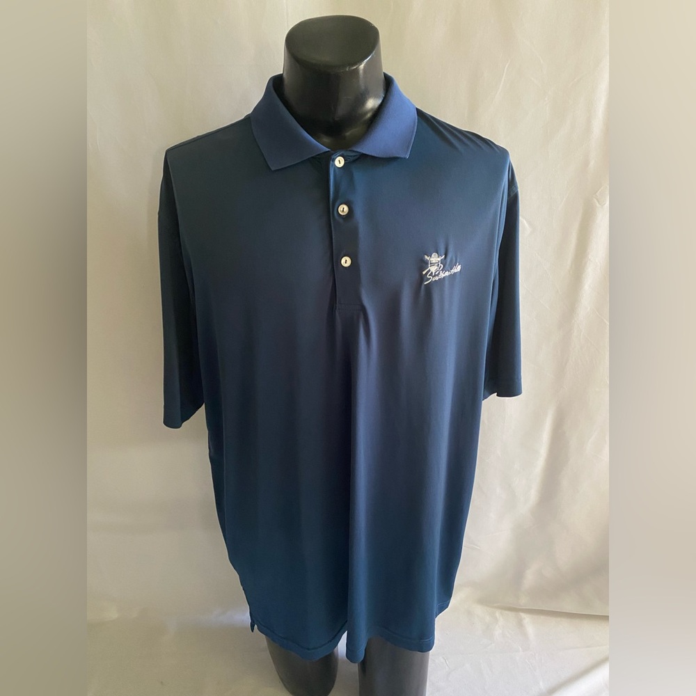 Southern Hills County Club Polo Men’s Large Peter Millar Summer Comfort Top 100